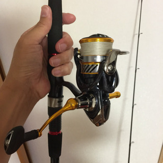 釣り竿＋リールセット〔Daiwa〕