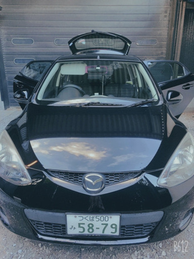マツダ デミオ ドラレコ付き
