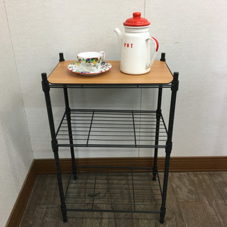 キッチン収納棚　3段棚　パワーラック　フリーラック