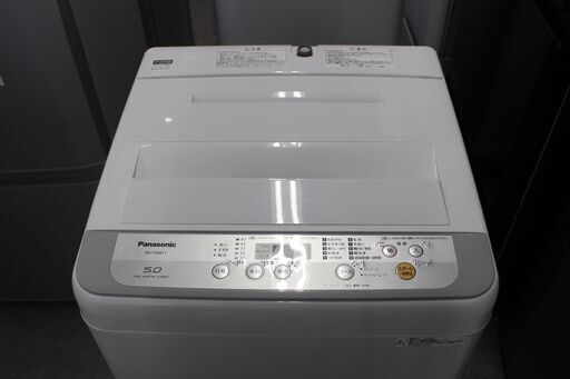 美品！ Panasonic パナソニック 洗濯機(NA-F50B11) 18年製 5㎏★特別価格★大田区、品川区 配送・設置無料★店頭取引歓迎！