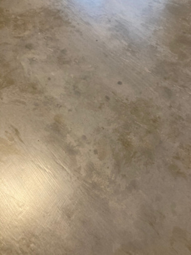 処分値下げ　ハンドメイド　コンクリート調テーブル