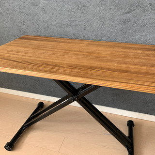 【パイン材】ウッドヴィンテージテーブルの画像