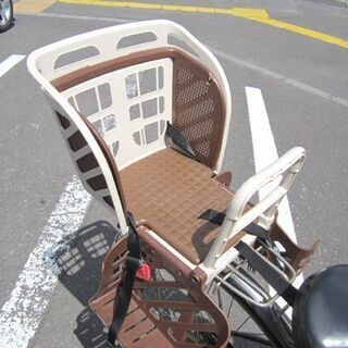 3人乗り自転車 27インチ 6段変速 前乗せ 後ろ乗せ カギ カゴ ライト