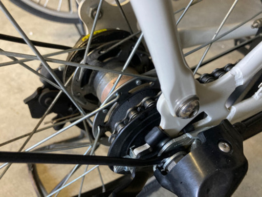 (決まりました)2人乗り自転車　ブリヂストンbikke & チャイルドシートYEPP 白　非アシスト
