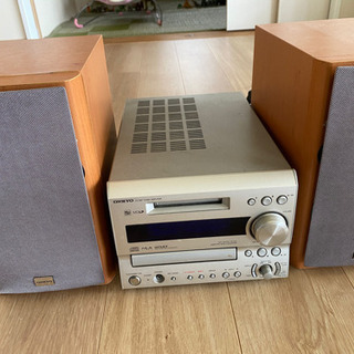ONKYO オンキョー　コンポ　MD再生可能　
