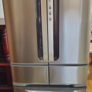 HITACHI 冷蔵庫　R-SF43WM　6ドア　2007年製の画像