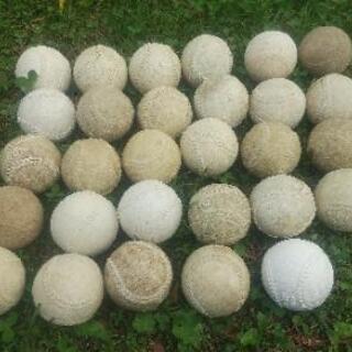 中古軟式のA球、バット1本