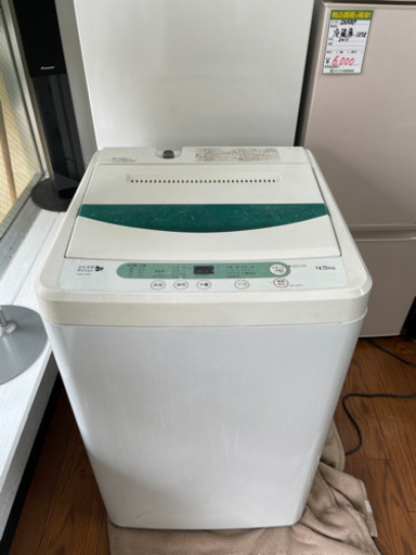 送料・設置込み　4.5kg ヤマダ電機　2014年