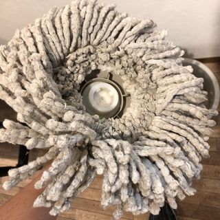 【無料で差し上げます】モップ バケツ セット モップ掛け お掃除の画像