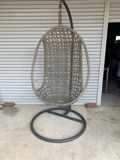 ★引き取り限定★ハンキングチェア 中古 保管品 錆あり