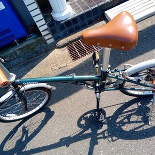 【25日・26日取引限定】折りたたみ自転車／6段変速／ワイヤーロ...