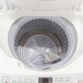 SHARP 中古 SGB-EST709W 洗濯機 7.0kg シャープ ES-T709-W 穴