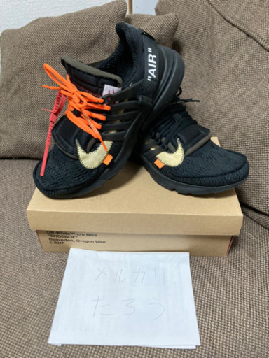 格安！5/27の23時まで掲載 nike off-white the ten air presto