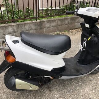 部品取りにはもったえない！アクシス９０だけどエンジン５０㏄　登録書類付きの画像