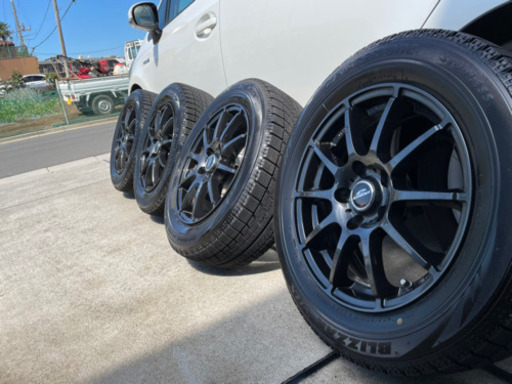 2020年製 ブリヂストン スタッドレスタイヤホイール 4本セット