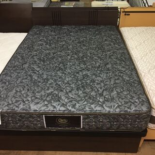 【愛品館市原店】Serta（サータ）跳ね上げ式セミダブルベッド【管理IGB017579-104】の画像