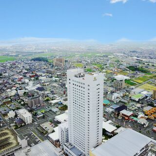複合商業施設の中にあるレンタルオフィス