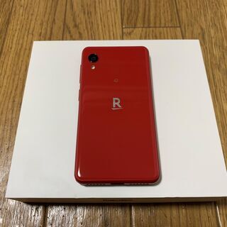 ②☆ Rakuten Mini 楽天ミニ ☆未使用☆ C330クリムゾンレッド simフリー 32gbの画像