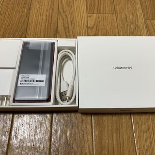 ②☆ Rakuten Mini 楽天ミニ ☆未使用☆ C330クリムゾンレッド simフリー 32gbの画像