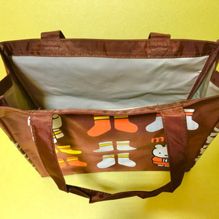 【中古品】ミッフィー　トートバッグ　（濃茶系）の画像