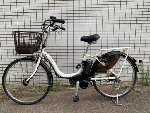 YAMAHA PAS natura ホワイト　新基準　電動アシスト自転車