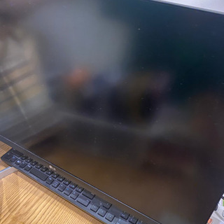 ほぼ未使用のデスクトップパソコンとモニターを１万円での画像