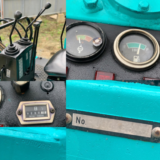 四日市発★KOBELKO コベルコ　ミニ油圧ショベルSK－014 LED付　1.5トンクラス　2292hr ブレーカ配管有　ゴムクローラ