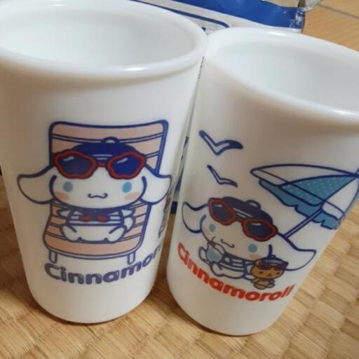新品 シナモロール ガラスグラス