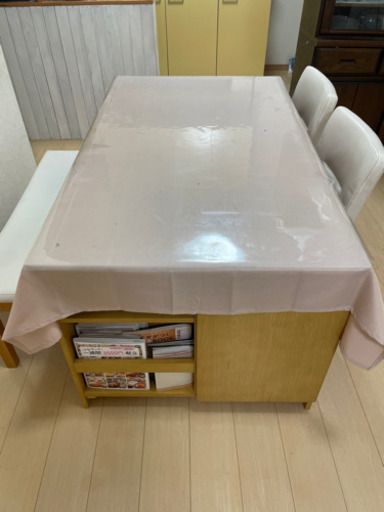 【取引中】ダイニングテーブルセット明日取りに来れる方2,000円