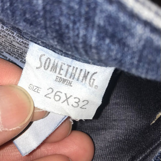 something jeans ①の画像