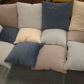 【直接取引】パッチワークソファー　W160　◎かわい～い♪の画像