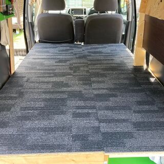 エブリィ ワゴン→バン2人乗りに構造変更の画像