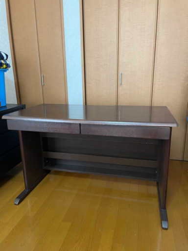 IDC大塚家具購入　小島工芸　書斎机とオフィスチェア