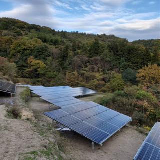 一般電気工事　施工管理　太陽光発電システム組立　雑工の画像