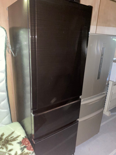 3ドア冷蔵庫　MITSUBISHI 2018年製　美品