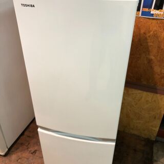 【動作保証60日間あり】TOSHIBA 2017年 GR-M15BS 153L 2ドア冷凍冷蔵庫 ②【管理KRR293】