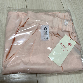 新品　タックキュロットパンツの画像