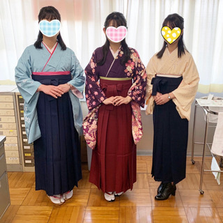 【卒業式お着付け】🌸お早目にの画像