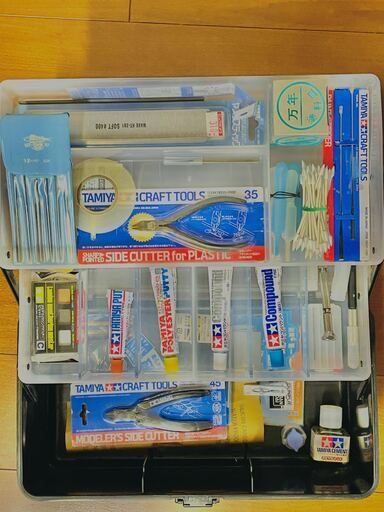 【値下げしました】プラモデル 本格的 工具 32点セット(薄刃ニッパー, タガネスジホリ針など)