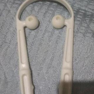 首をマッサージするためのグッズです。