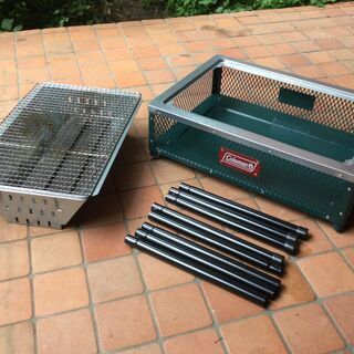 やっぱりバーベキューしたい！ColemanBBQセット炭付きの画像