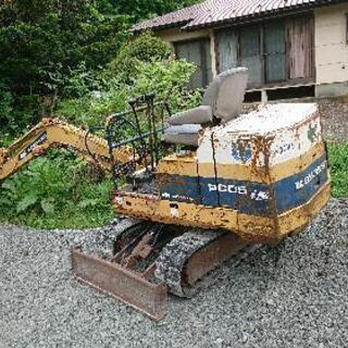 ミニユンボ！コマツPC-05車両交換OK青森岩手秋田バックホーショベル早い者勝ちの画像