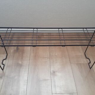 折り畳めない棚　シンク下などに