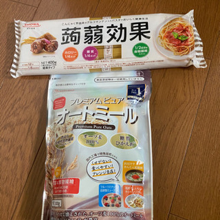 未開封オートミール1袋　蒟蒻効果1袋