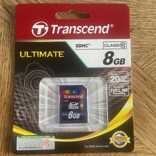 Transcend TS8GSDHC10 ➕2GB