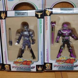 バンプレスト　仮面ライダー龍騎　アクションフィギュア　全4種　未開封品　非売品の画像