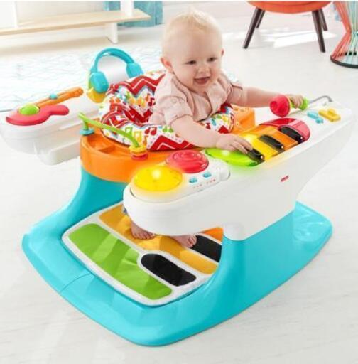 ◆限定値下げ◆6/9受渡しまで!!【フィッシャープライス】遊具 赤ちゃんから☆Fisher-Price 4-in-1 Step 'n Play Piano by Fisher-Price\n\n