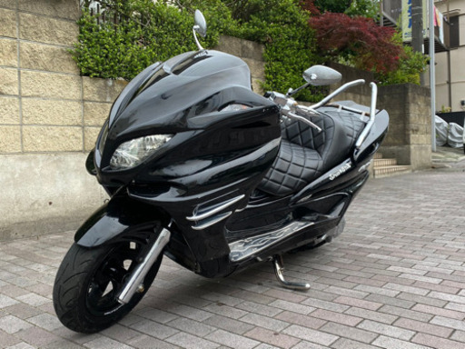 バチバチフルカスタム‼︎【YAMAHA マジェスティ】スピーカー４発LED付き‼︎