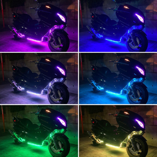 バチバチフルカスタム‼︎【YAMAHA マジェスティ】スピーカー４発LED付き‼︎