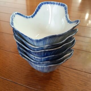 小鉢 和柄陶器6個の画像